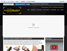 Tablet Screenshot of bloqueoacustico.com